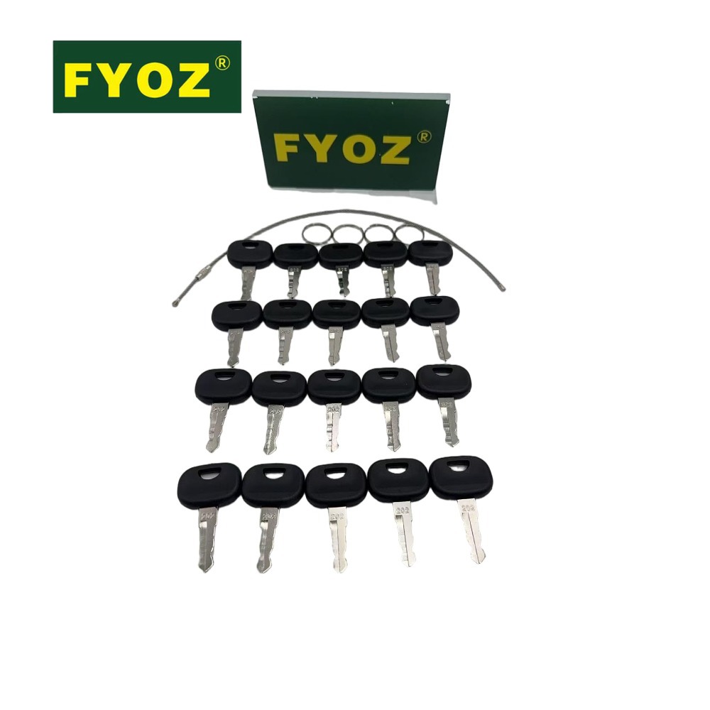 Heavy Equipment Volvo - 20pcs 202 Ignition Keys For Volvo