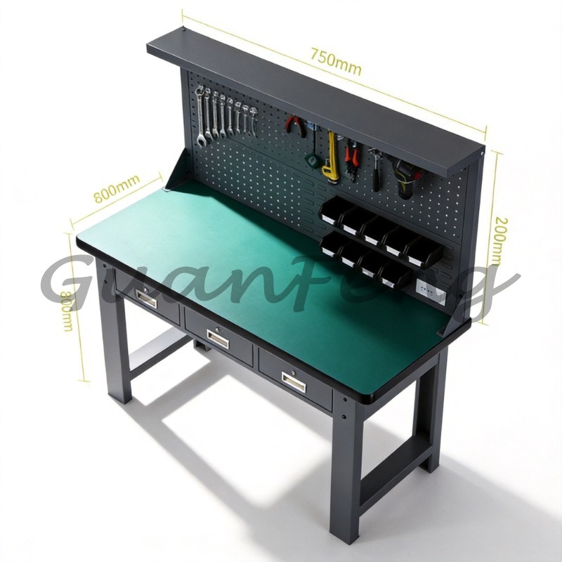 Heavy Equipment Fitter - Multifunctional Fitter Workbench Anti‑Static Heavy‑Duty Workshop