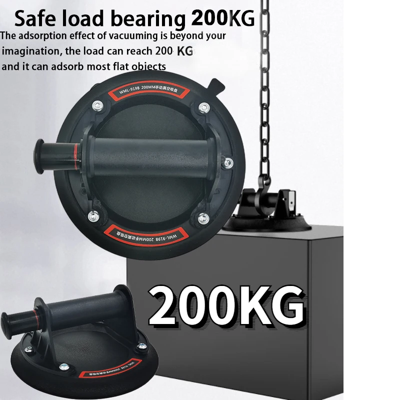 New Vacuum Suction Cup 200kg L - Heavy Equipment Glass ulasan dan harga