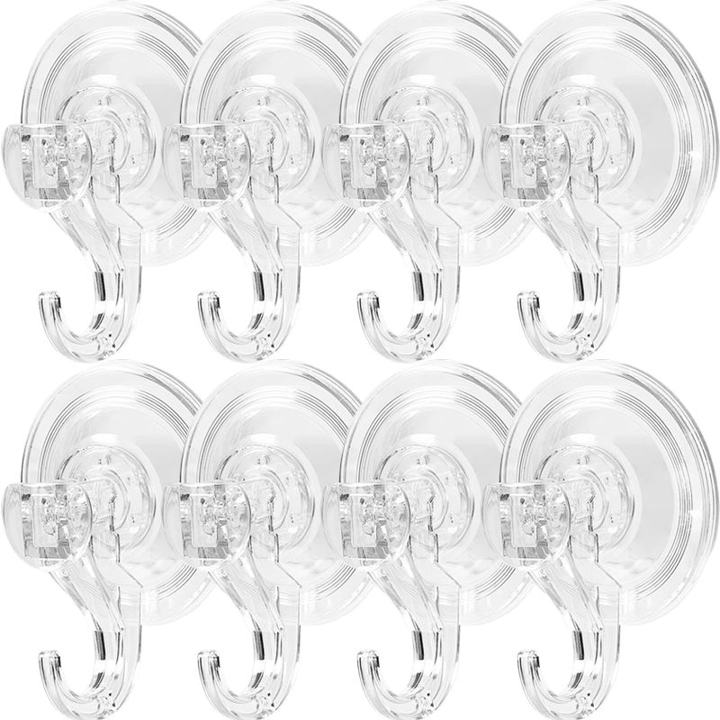 1-10pcs Suction Cup Hook Trans - Heavy Equipment Glass ulasan dan harga