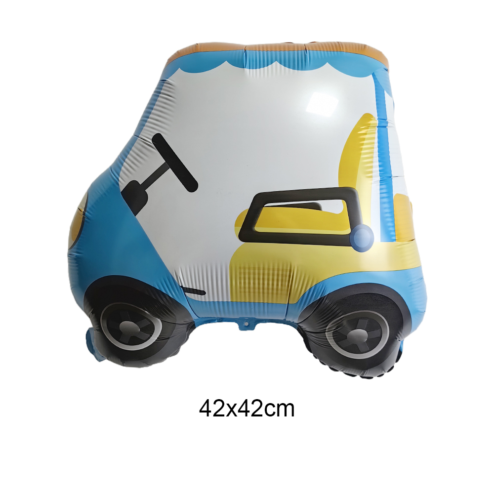 5pcs Construction Party Balloo - Heavy Equipment Birthday Theme ulasan dan harga