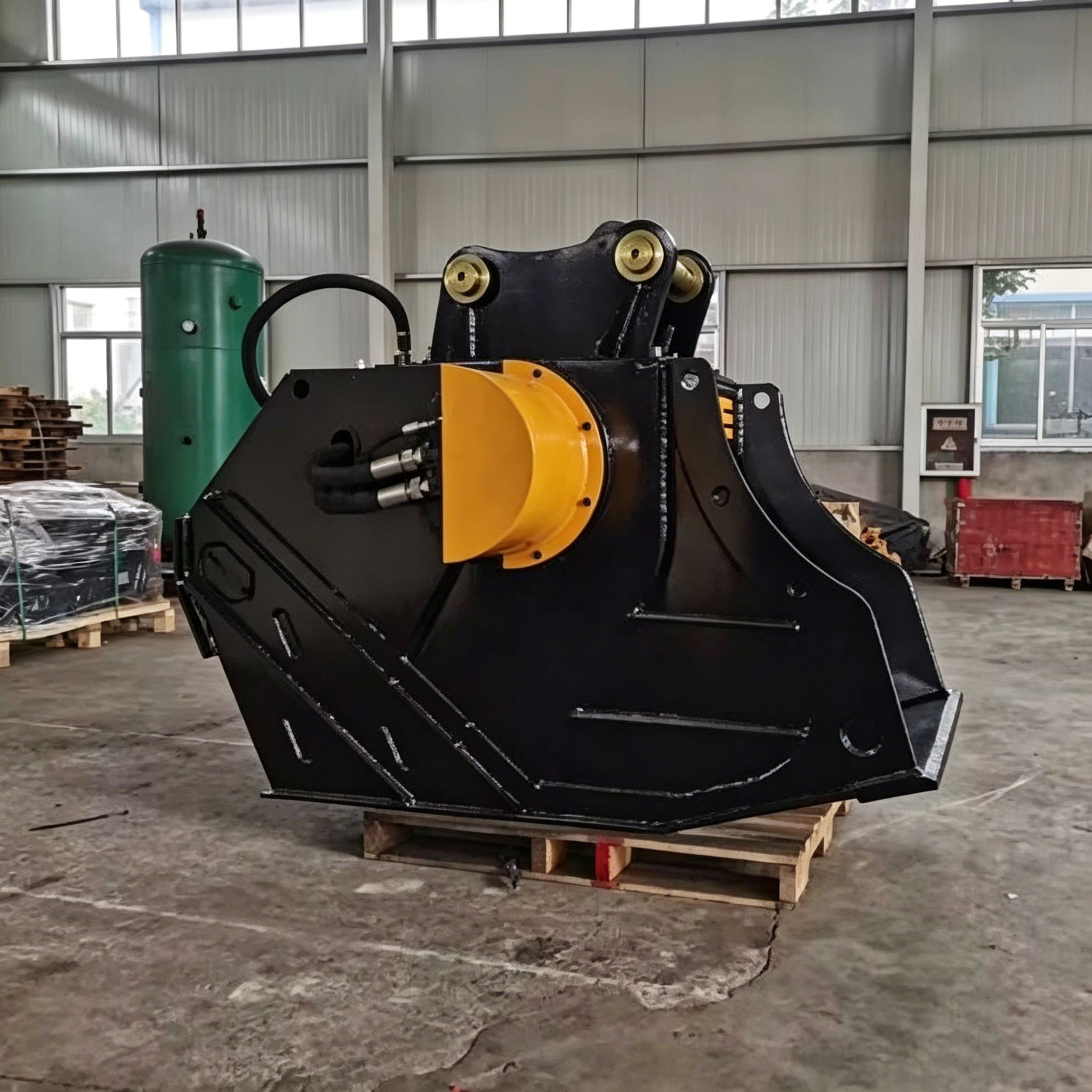 Rock Excavator Crusher Bucket  - Heavy Equipment With Bucket ulasan dan harga