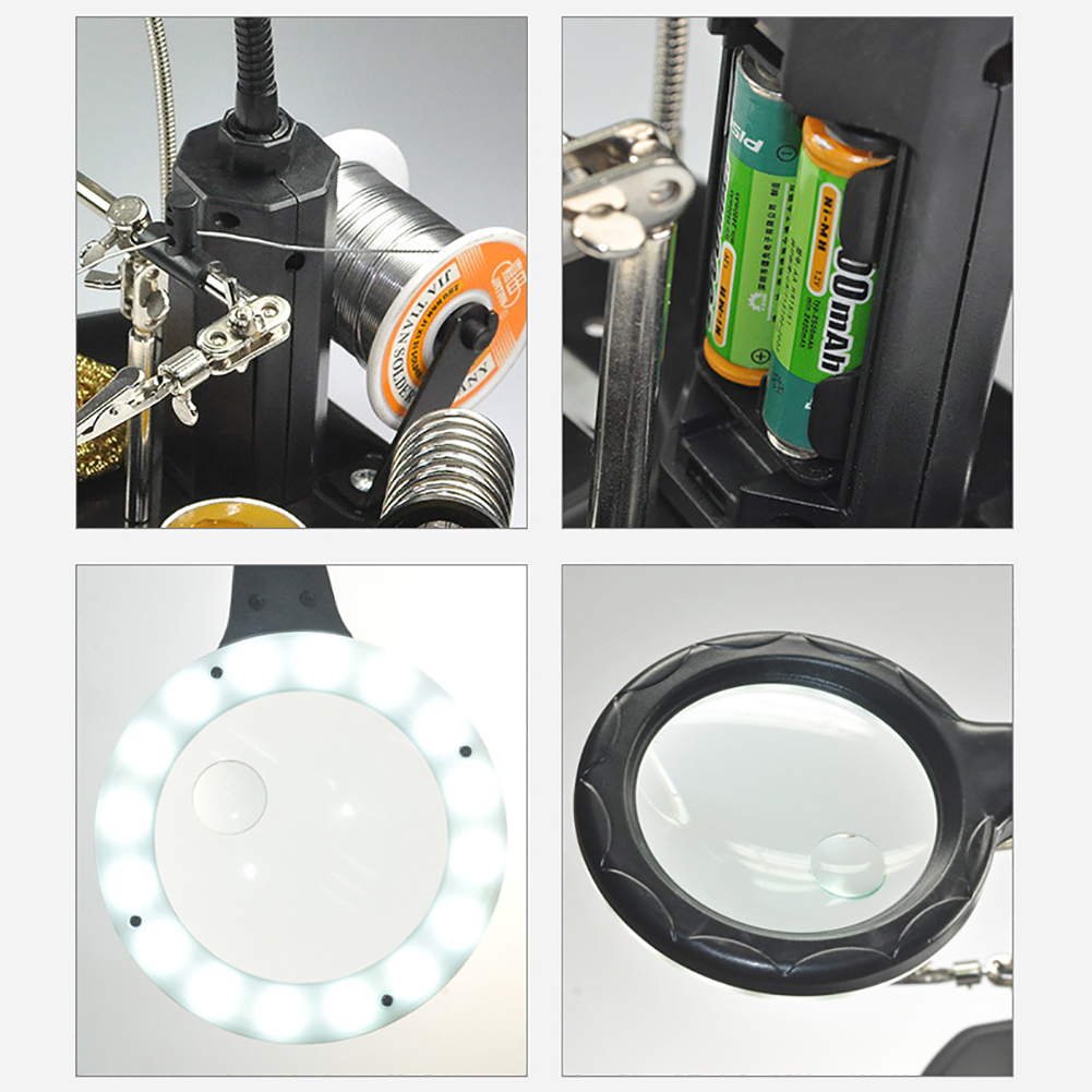 FEITA Helping Hands Soldering  - Heavy Equipment Glass ulasan dan harga