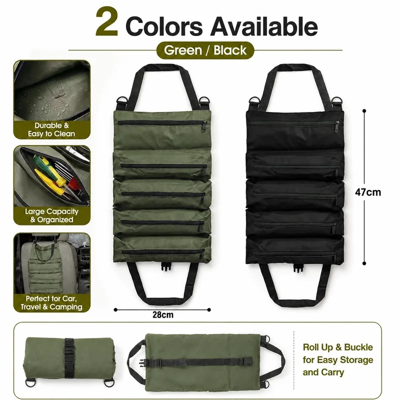 Heavy Duty Roll Up Tool Bag, O - Heavy Equipment Operation ulasan dan harga