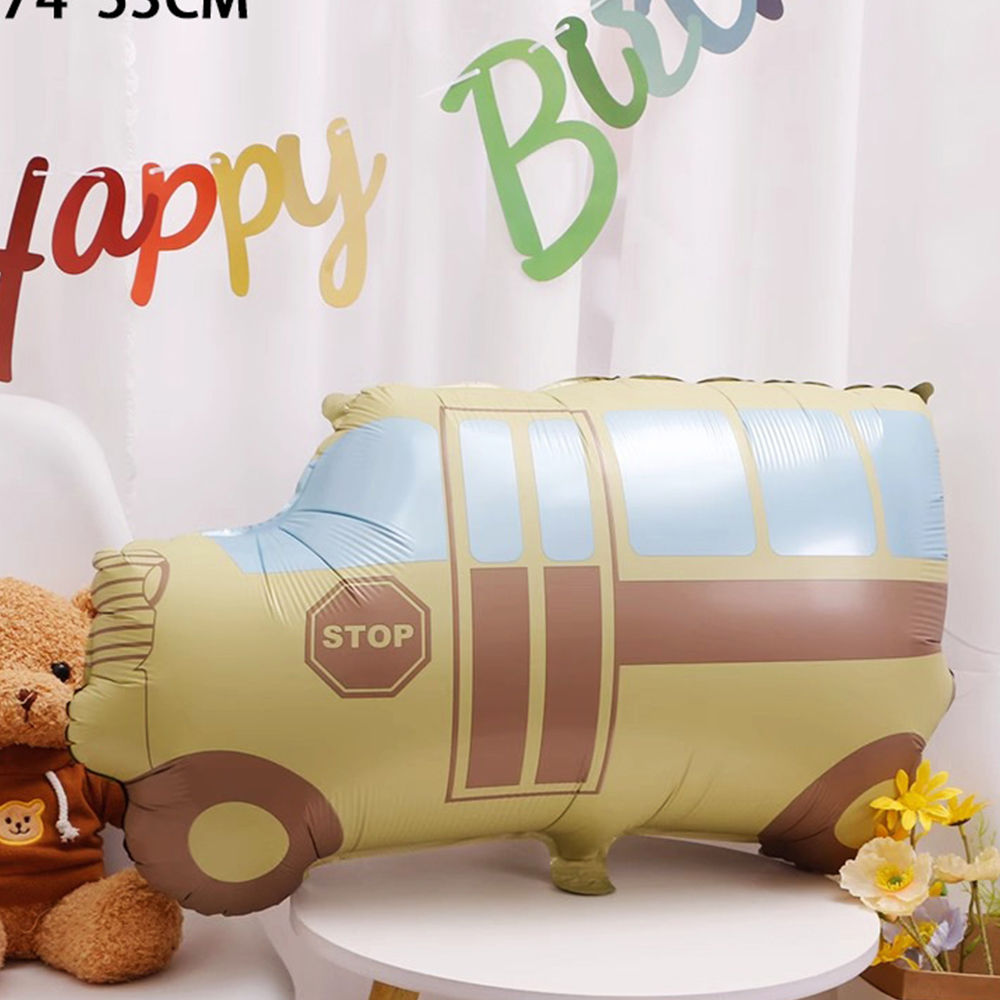Cartoon Car Balloon, Fire Engi - Heavy Equipment Birthday Theme ulasan dan harga