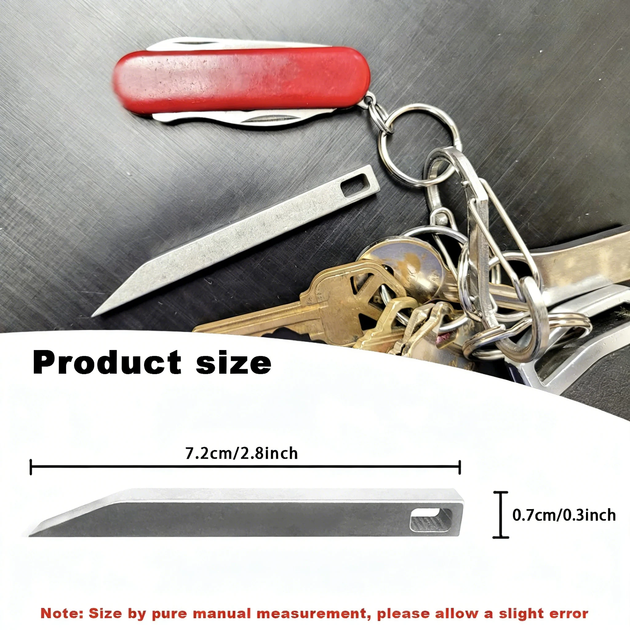 Heavy Duty Keychain Prybar EDC - Heavy Equipment Operation ulasan dan harga
