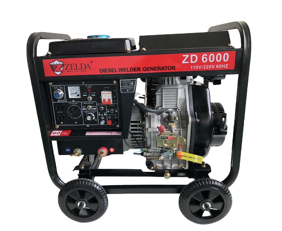 5KW 6.5HP Silent Type Portable - Portable Welding Generator ulasan dan harga