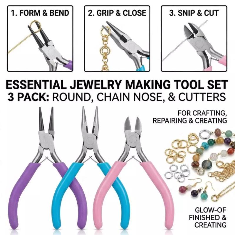 Jewelry Making Plier Tool Set  - Heavy Equipment Work ulasan dan harga