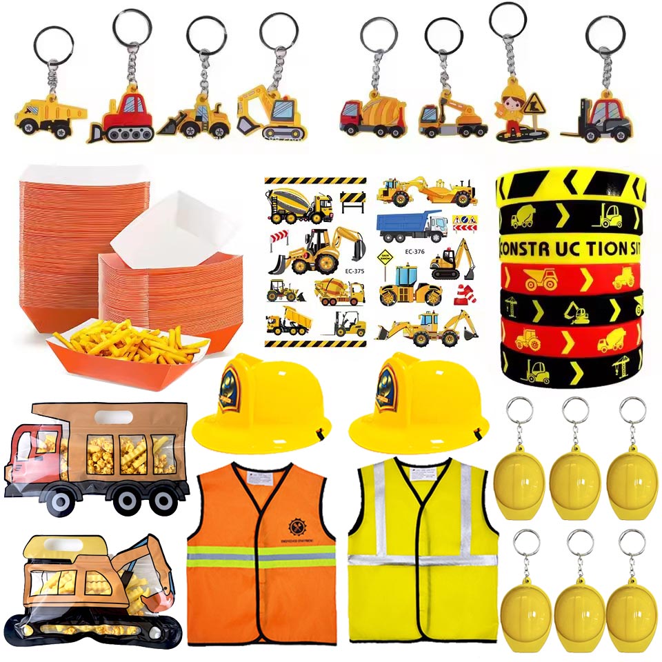 Construction Engineering Slap  - Heavy Equipment Birthday Theme ulasan dan harga