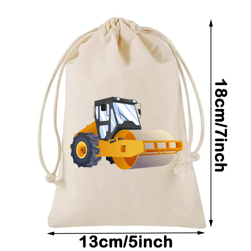 5Pcs Construction Children's B - Heavy Equipment Birthday Theme ulasan dan harga