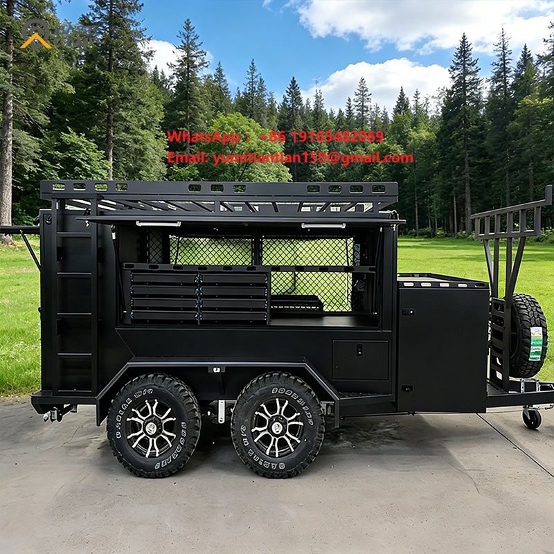 Heavy Duty Enclosed Utility Tr - Heavy Equipment Haulers ulasan dan harga