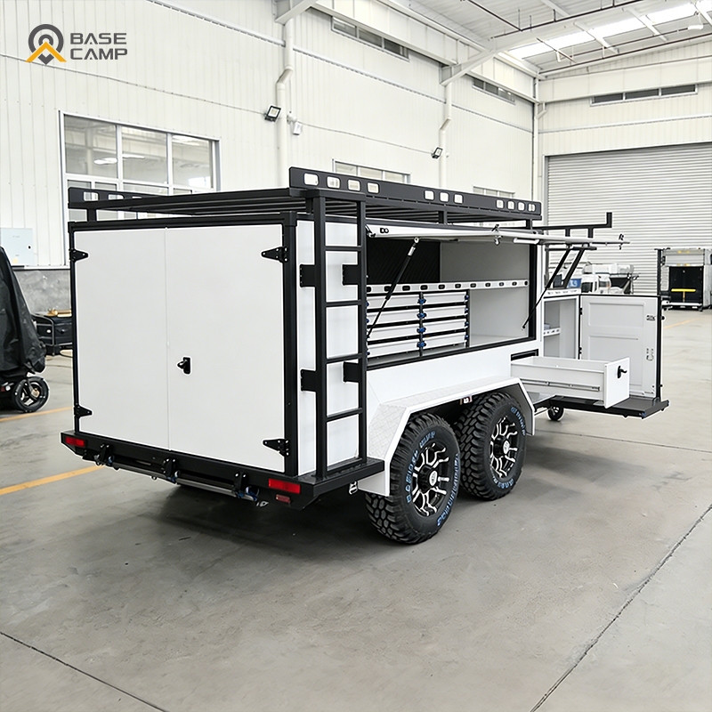 Heavy Duty Enclosed Utility Tr - Heavy Equipment Haulers ulasan dan harga